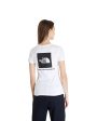 T-Shirt Donna The North Face Redbox Slim Bianco on Sale