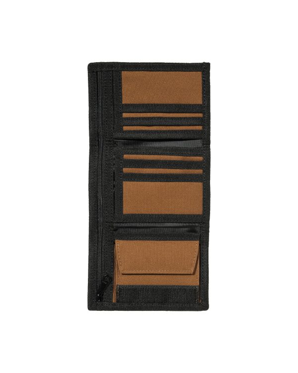 Carhartt Wip Alec Wallet Deep Hamilton Brown Discount