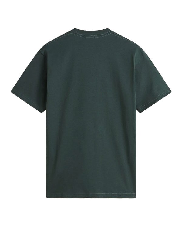 Vans Left Chest Logo II Ss Green Gables Fashion