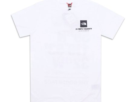 T-Shirt Donna The North Face Coordinates Relaxed Tee Bianco Online now