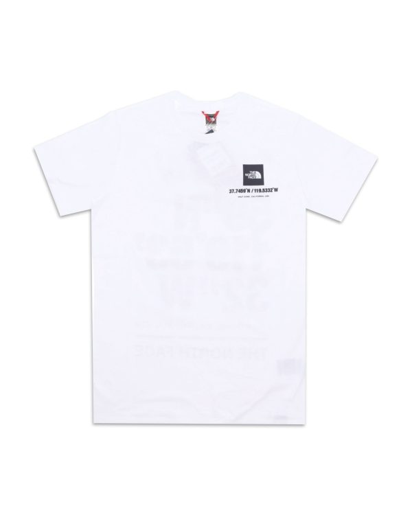 T-Shirt Donna The North Face Coordinates Relaxed Tee Bianco Online now