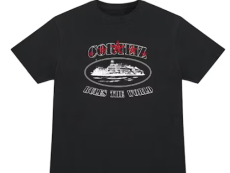 T-Shirt Corteiz® 5 Stars Alcatraz Print Discount