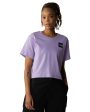 T-Shirt Donna The North Face Cropped Fine Tee Hot on Sale