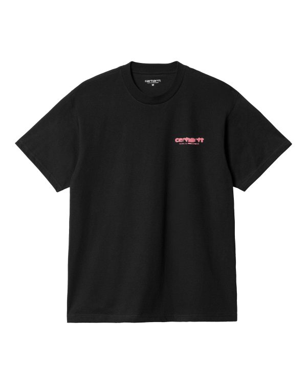 Carhartt Wip Ink Bleed Tee Nero For Discount