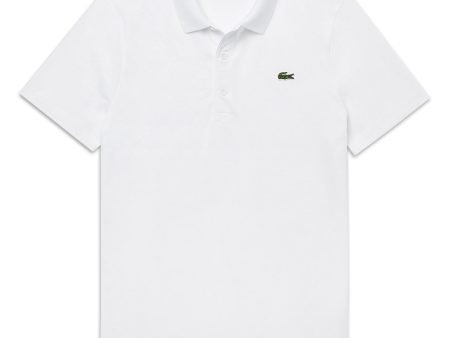 Polo Uomo Lacoste L.12.12. Manica Corta Bianco For Cheap