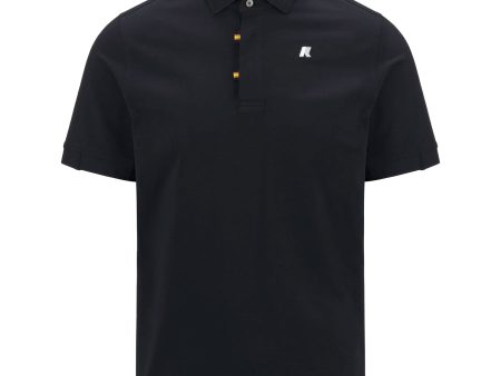 Polo Uomo K-Way Alderic Blu on Sale