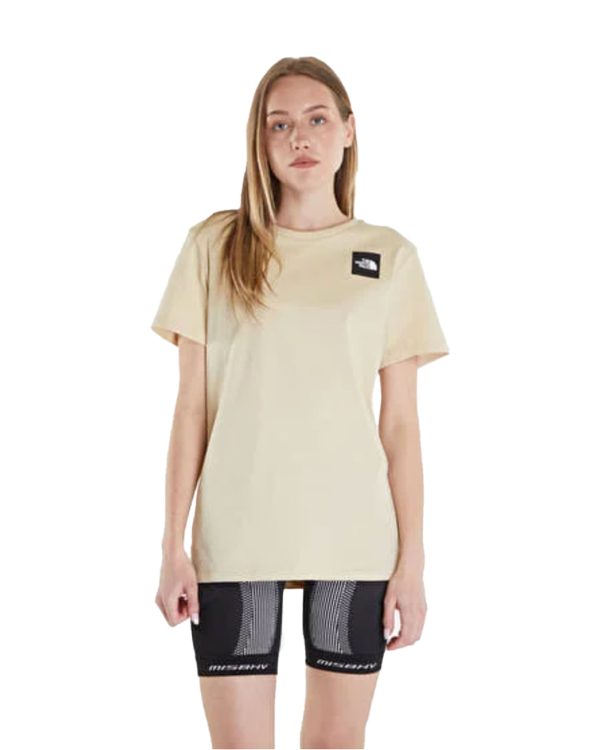 T-Shirt Donna The North Face Relaxed Fine Beige For Cheap