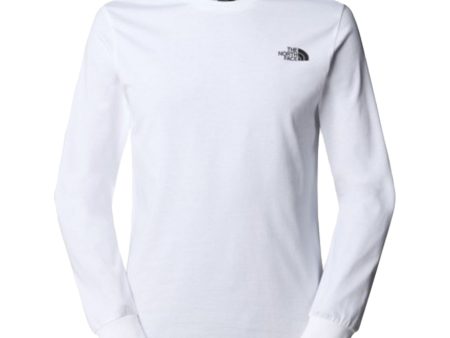 The North Face L-S Easy Tee Bianco Online Sale