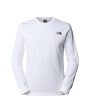 The North Face L-S Easy Tee Bianco Online Sale