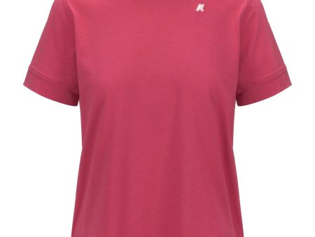 T-Shirt Donna K-Way Emel Fuxia For Cheap