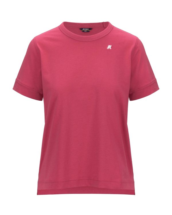 T-Shirt Donna K-Way Emel Fuxia For Cheap