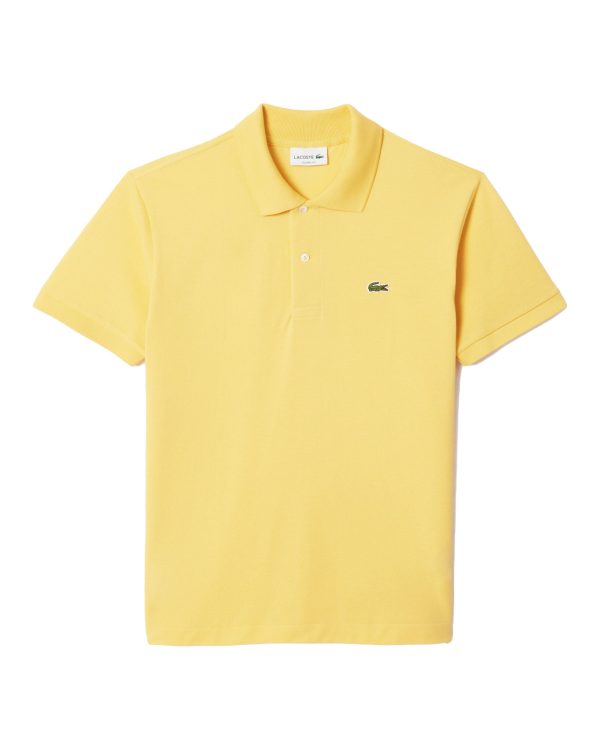 Polo Uomo Lacoste Classic L.12.12 Giallo Cheap