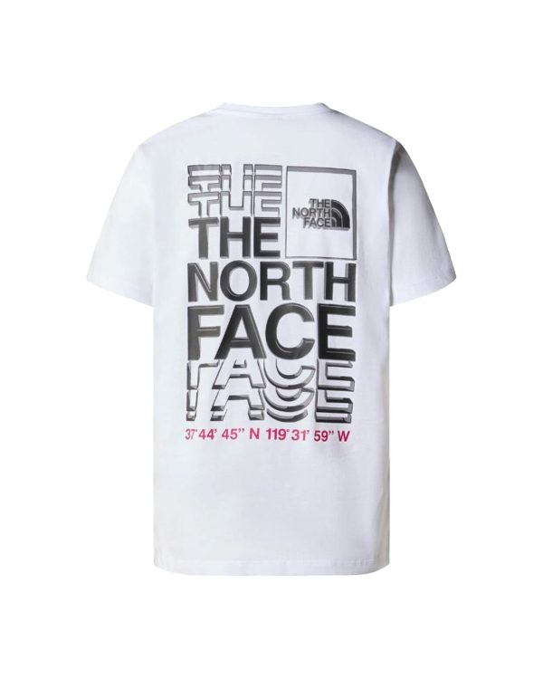 T-Shirt Donna The North Face Coordinate Bianco Supply