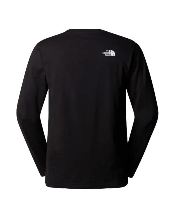 The North Face L-S Simple Dome Tee Nero Discount