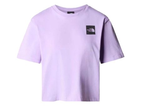 T-Shirt Donna The North Face Cropped Fine Tee Hot on Sale