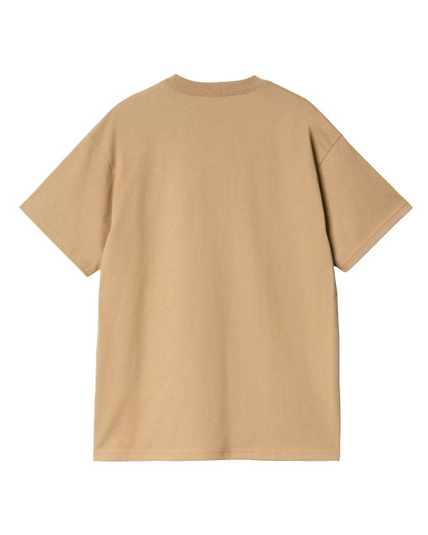 Carhartt Wip Fragments Pocket T-Shirt Dusty Hamilton Brown Online Hot Sale