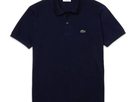 Polo Uomo Lacoste L.12.12. Manica Corta Bleu Marine Cheap