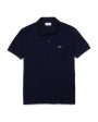 Polo Uomo Lacoste L.12.12. Manica Corta Bleu Marine Cheap