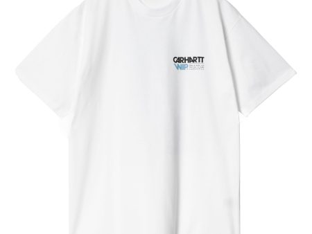 Carhartt Wip Contact Sheet Tee Bianco For Cheap