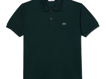 Polo Uomo Lacoste 12.12 Verde Scuro on Sale