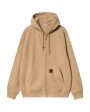 Carhartt Wip Hooded Eldon Sweat Jacket Dusty Hamilton Brown Online