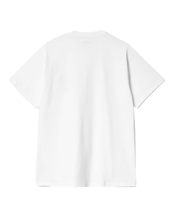 Carhartt Wip Icon Tee Bianco Online Hot Sale