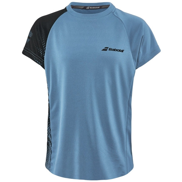 Babolat 2BS19011 Performance Crew Tee Boys Blue Discount