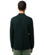 Polo Manica Lunga Uomo Lacoste Verde Scuro For Discount