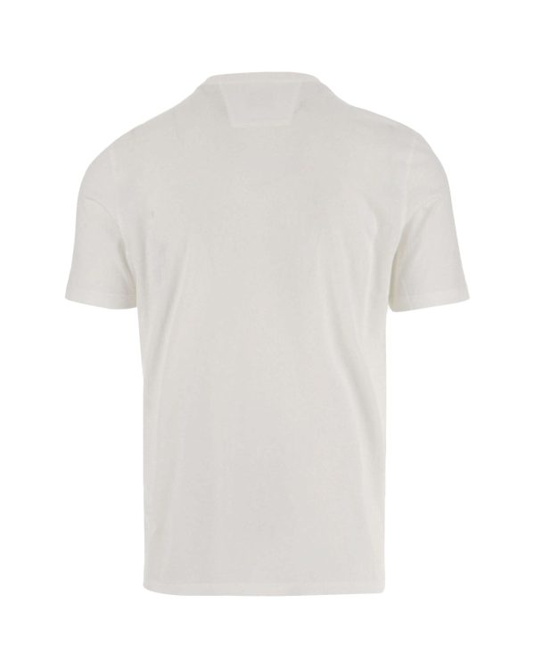 CP Company 30-1 Jersey Logo White Supply