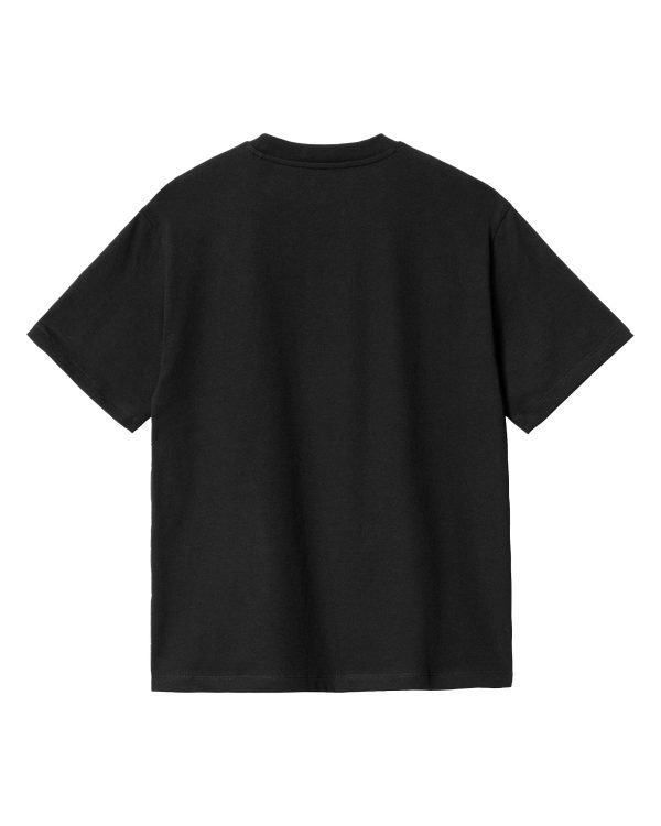 Carhartt Wip Carhartt Wip W  Chase T-Shirt Frosted Black-Gol Discount