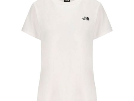 T-Shirt Donna The North Face Simple Dome Bianco Online