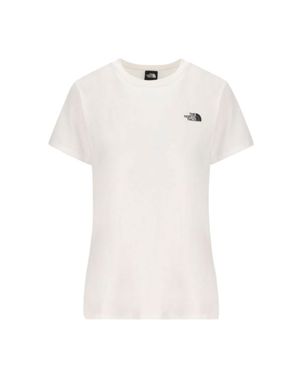 T-Shirt Donna The North Face Simple Dome Bianco Online