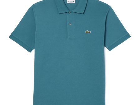 Polo Uomo Lacoste Classic L.12.12 Verde Petrolio Online Sale