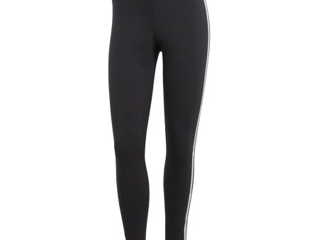 Legging Donna Adidas 3 Stripe Nero For Cheap