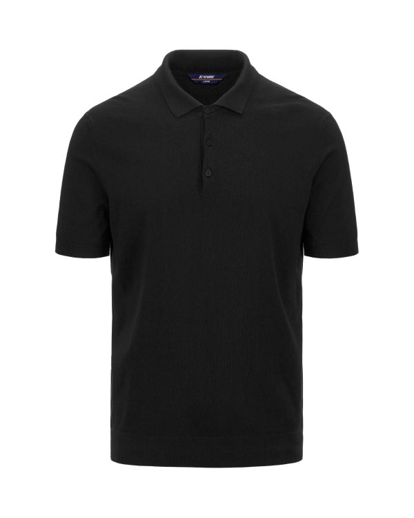 Polo Uomo K-Way Pleyne Black Pure For Discount