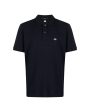 CP Company Stretch Piquet Regular Polo Shirt Total Eclipse For Sale