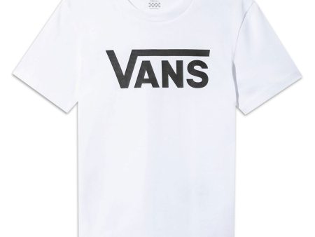 T-Shirt Donna Vans Wm Flying V Crew Tee White on Sale