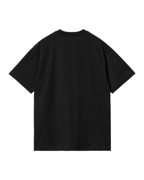 Carhartt Wip Deadkebab Workin On It T-Shirt Nero Hot on Sale