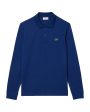 Polo Manica Lunga Uomo Lacoste Blu Online Hot Sale