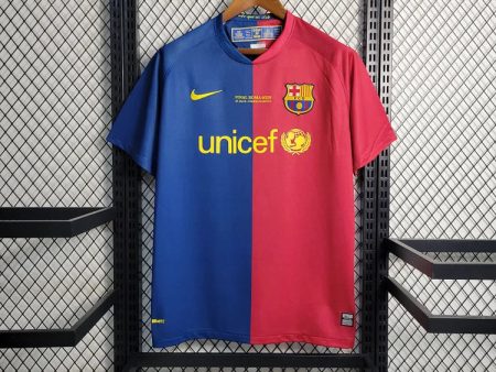 Maillot Rétro FC Barcelone 2008-2009 For Cheap