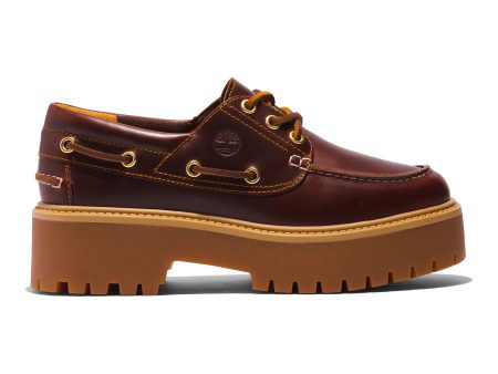 Timberland Stone Street Boat Shoe Rootbeer For Cheap