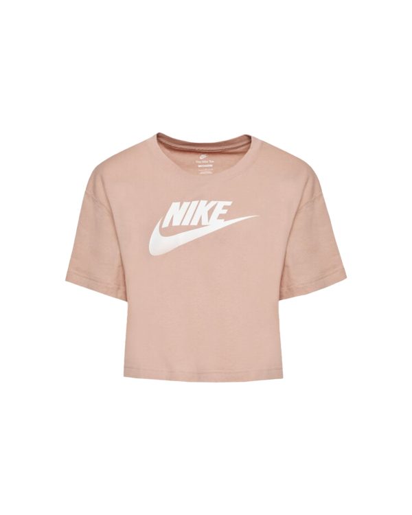 Crop tee Donna Nike Big Logo Rosa Online Sale