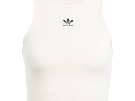 Canotta Donna Adidas Rib Tank Panna Supply