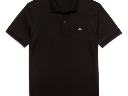 Polo Uomo Lacoste Pima Nero For Cheap