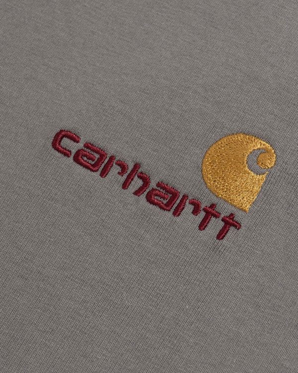 Carhartt Wip American Script T-shirt Marengo Online Sale