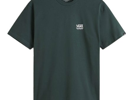 Vans Left Chest Logo II Ss Green Gables Fashion