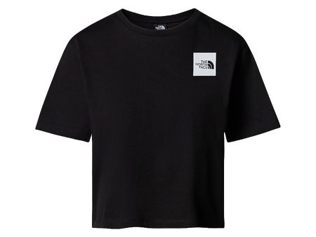 T-Shirt Donna The North Face Cropped Fine Nero Sale