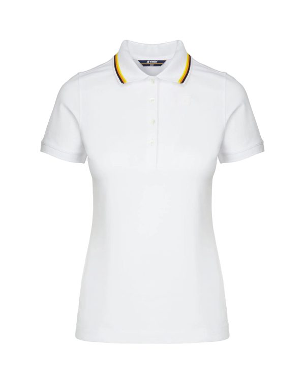 Polo Donna K-Way Jeannine Bianco Supply