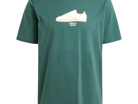 T-Shirt Uomo Adidas Sneakers Verde Cheap