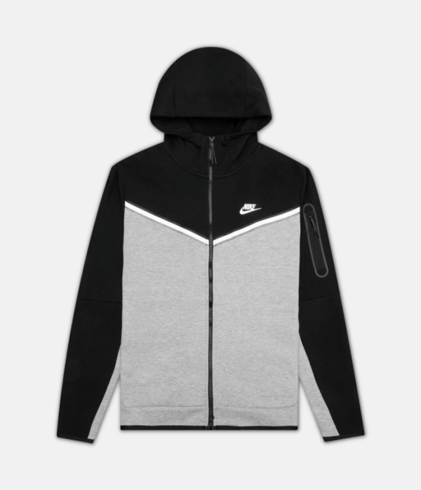 Sweat Nike® Tech Fleece Gris Noir Online Hot Sale